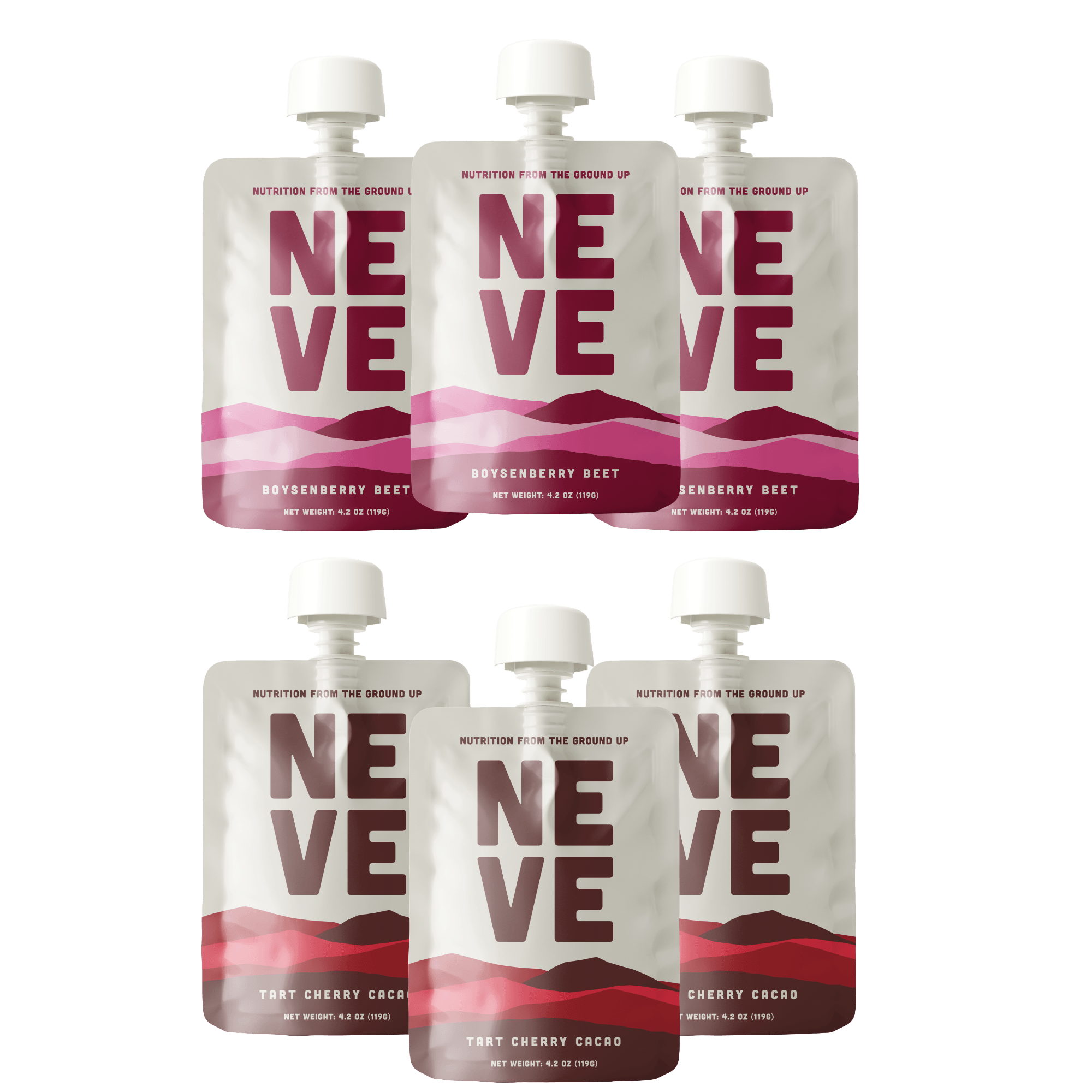 邦楽 CHERRY BOYS / Gettin' Better Smoothie Pouch Variety Pack – Boysenberry Beet & Tart Cherry Cacao
