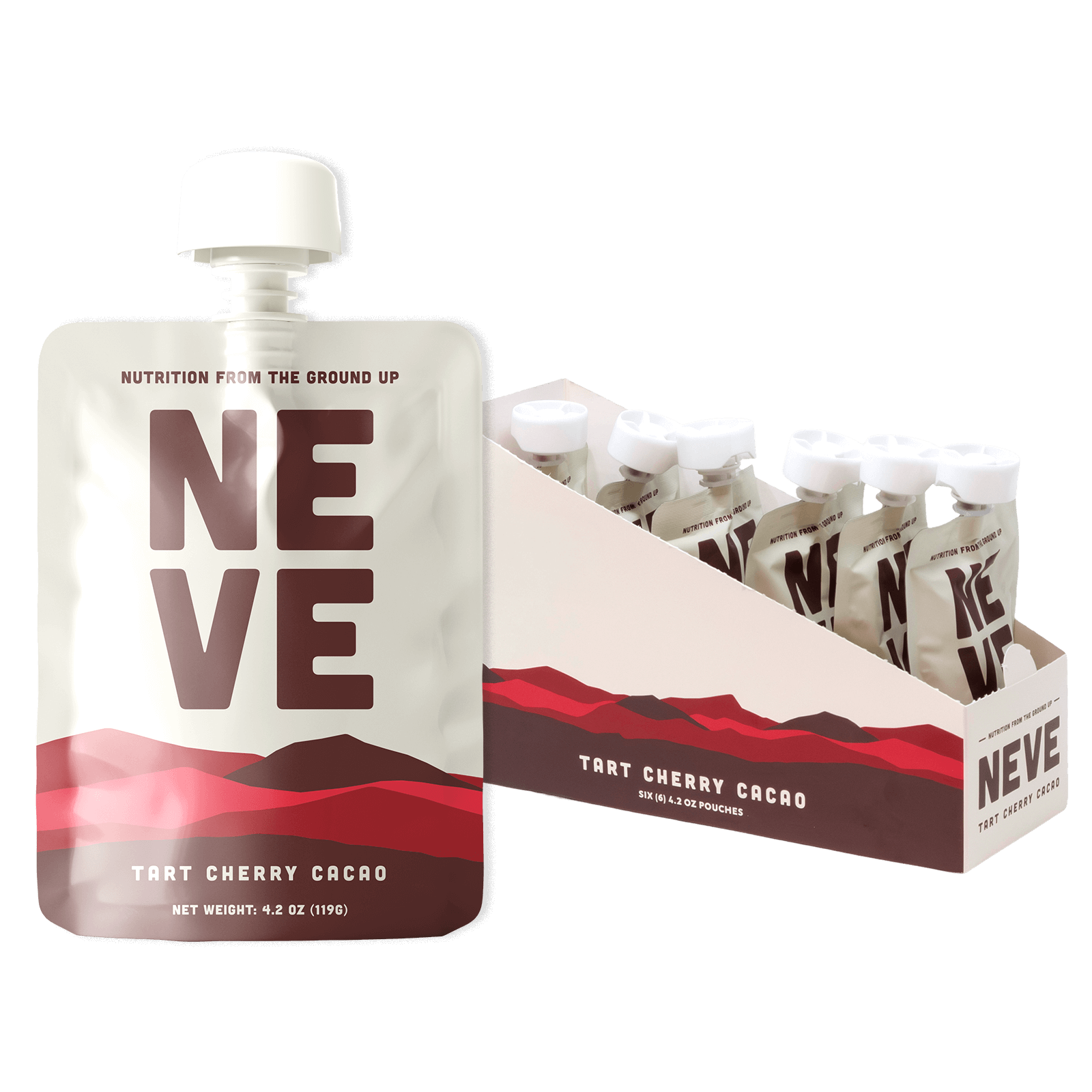 Tart Cherry Cacao Recovery Smoothie Pouch 6 Pack