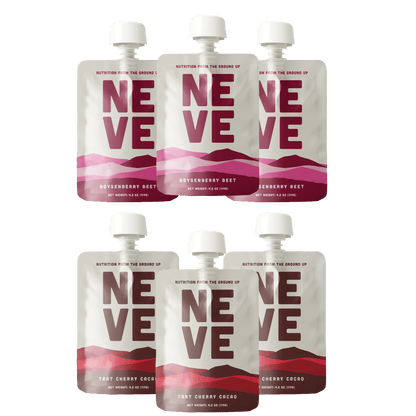 Variety Pack - 3 Boysenberry Beet & 3 Tart Cherry Cacao